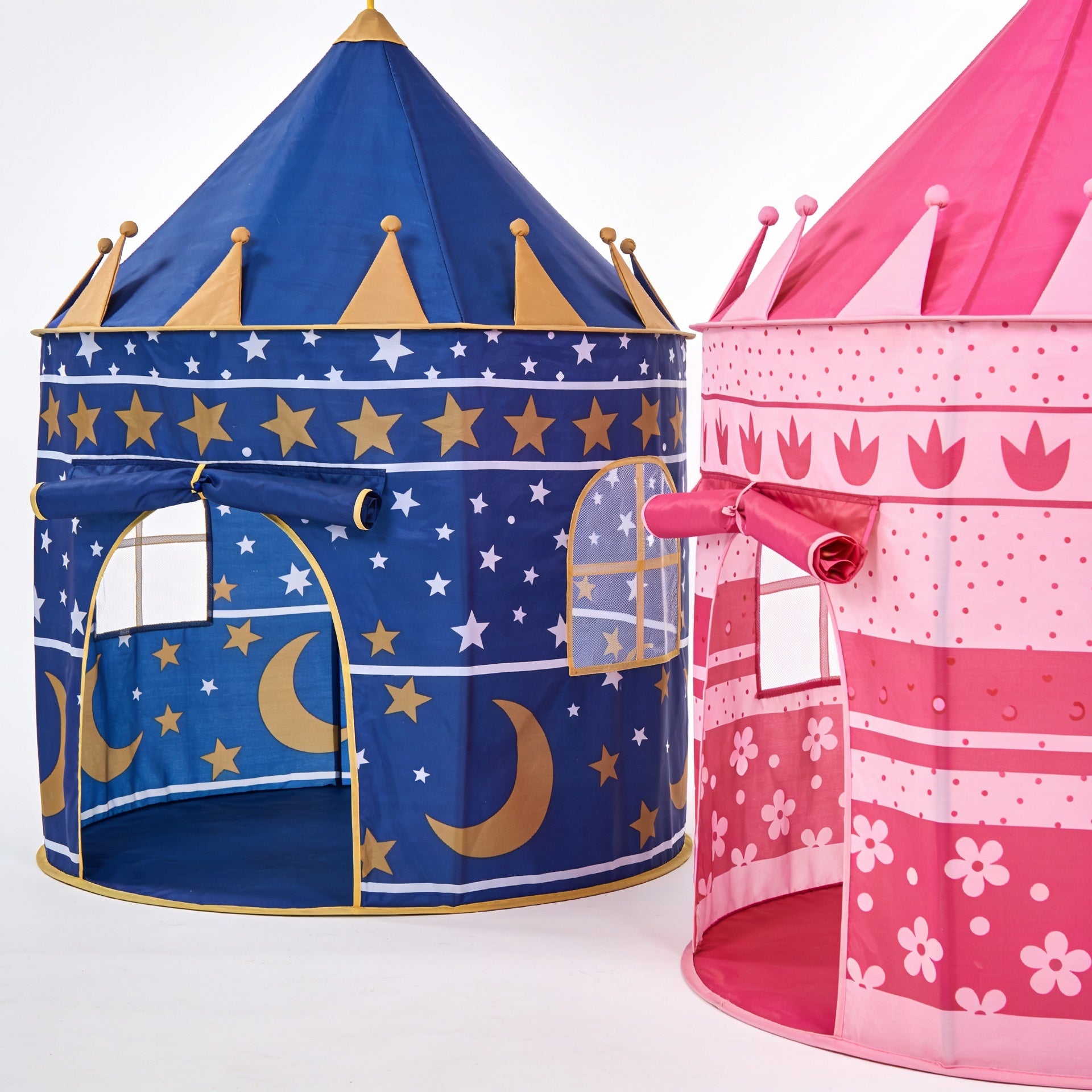 Carpa Castillo Plegable - vista lateral